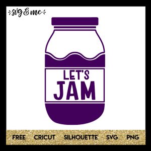 FREE SVG CUT FILE for Cricut and Silhouette DIY Projects - Let's Jam SVG