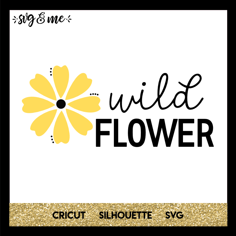 FREE SVG CUT FILE for Cricut, Silhouette and more - Wildflower Boho SVG